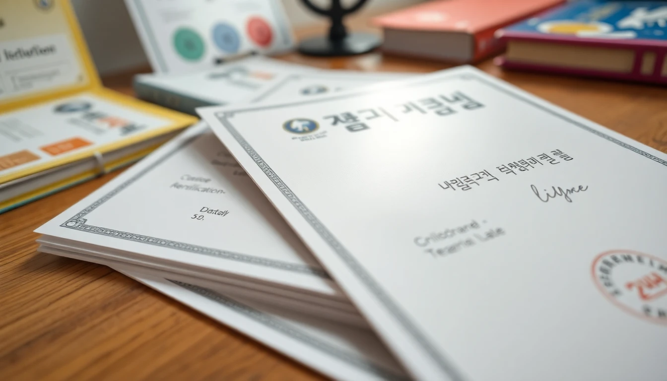 보육교사 우대채용, 국가자격증이 핵심!