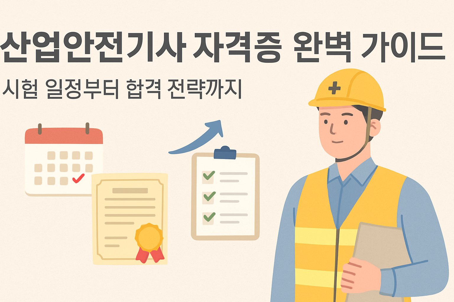 산업안전기사 자격증 완벽 가이드: 시험 일정부터 합격 전략까지