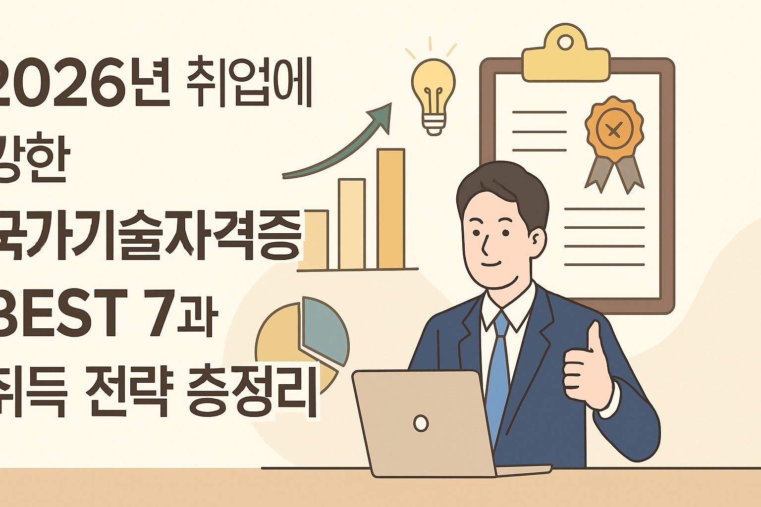 2026년 취업에 강한 국가기술자격증 BEST 7과 취득 전략 총정리