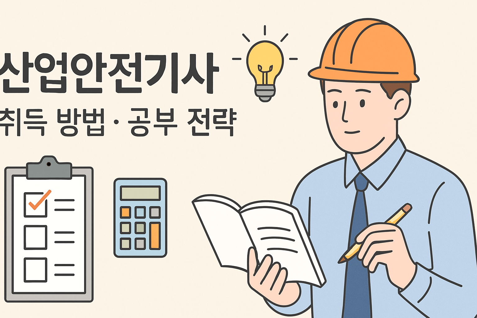 산업안전기사 취득 방법 공부 전략