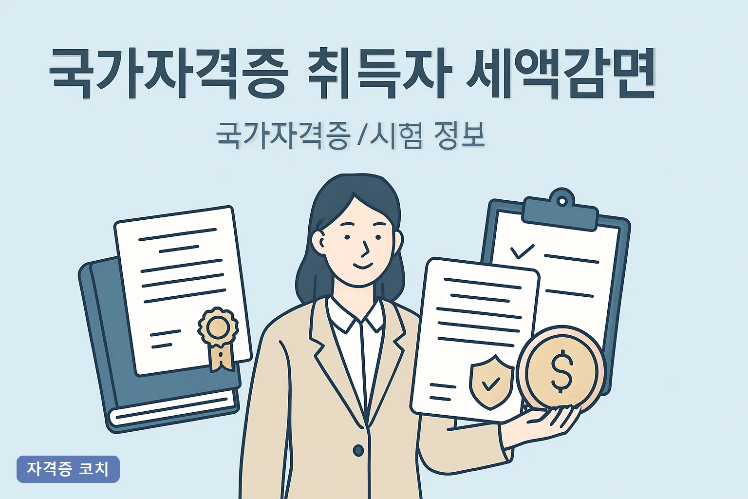 국가자격증 취득자 세액감면 2026년 총정리, 교육비 세액공제 15% 실제 적용 조건