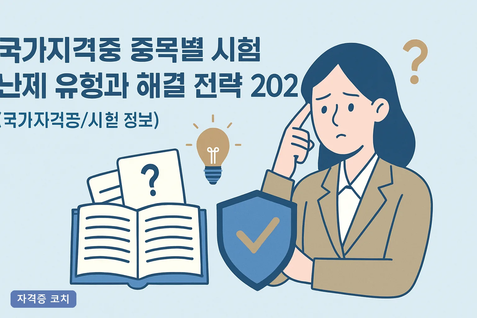 국가자격증 종목별 시험 난제 유형과 해결 전략 2026, 논술·실기·함정문제 3단계 돌파법