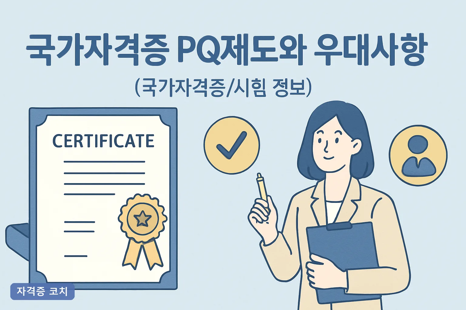 ** 국가자격증 PQ제도와 우대사항 2026년 완벽 총정리, 배점표부터 취업 가산점 조건까지 **